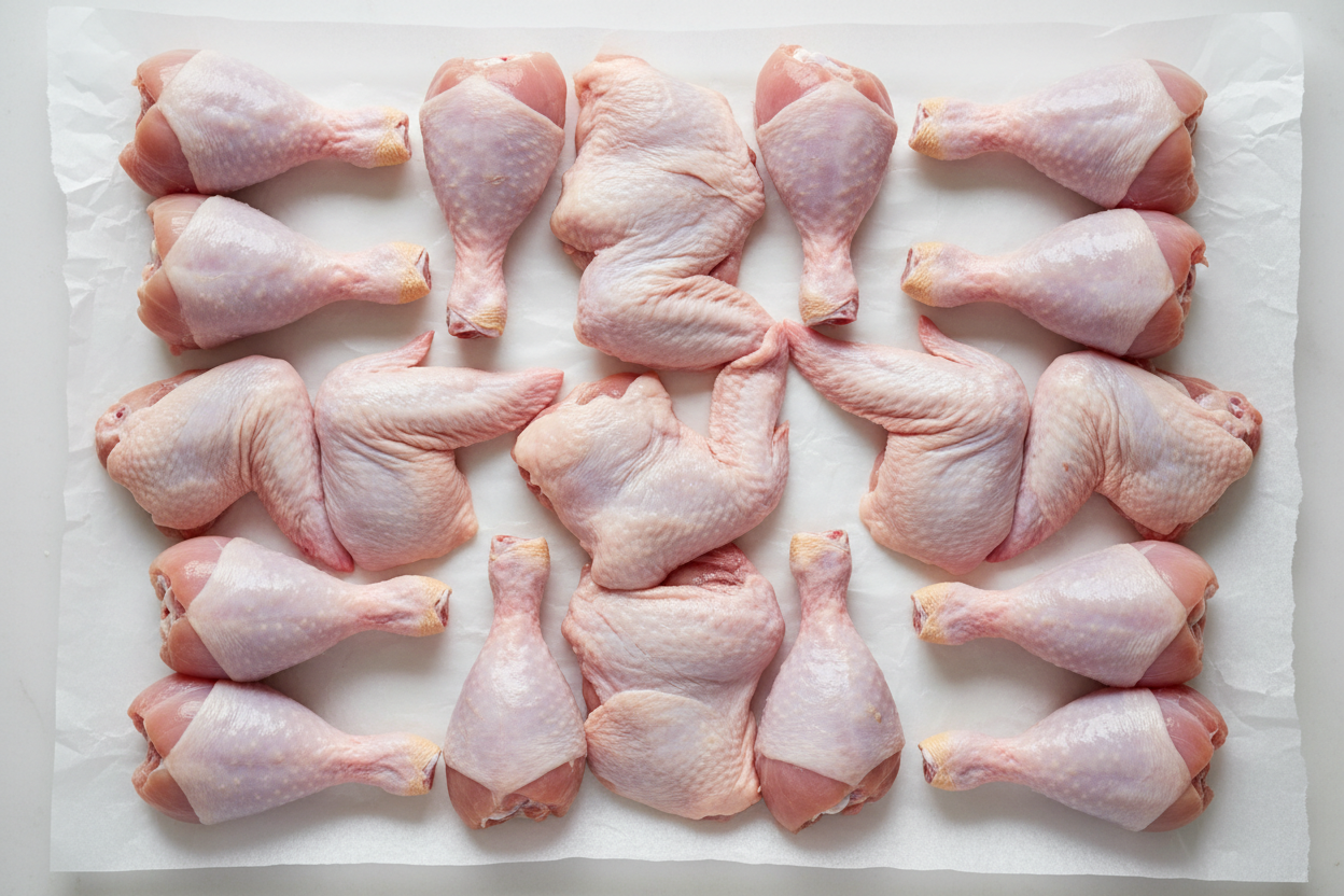 Our Fryer Chicken Cut Up offers perfectly portioned pieces ready for your favorite recipes.